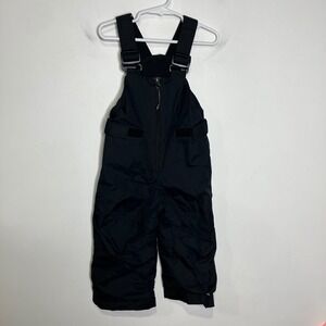 Columbia kids‎ grow with me overall snowpants black size 2T winter outdoor gear